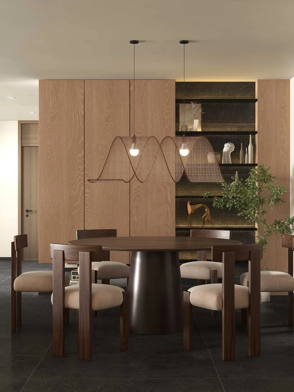 Charcoal Grey Limestone Molded Antique Finish Wall & Floor Tile