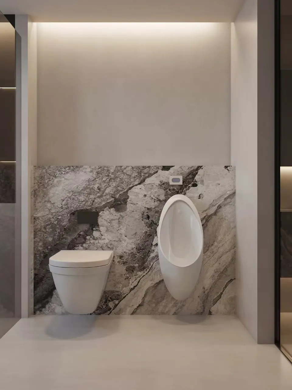 Soft Pearl Grey Solid Color Porcelain Tile for Wall and Floor