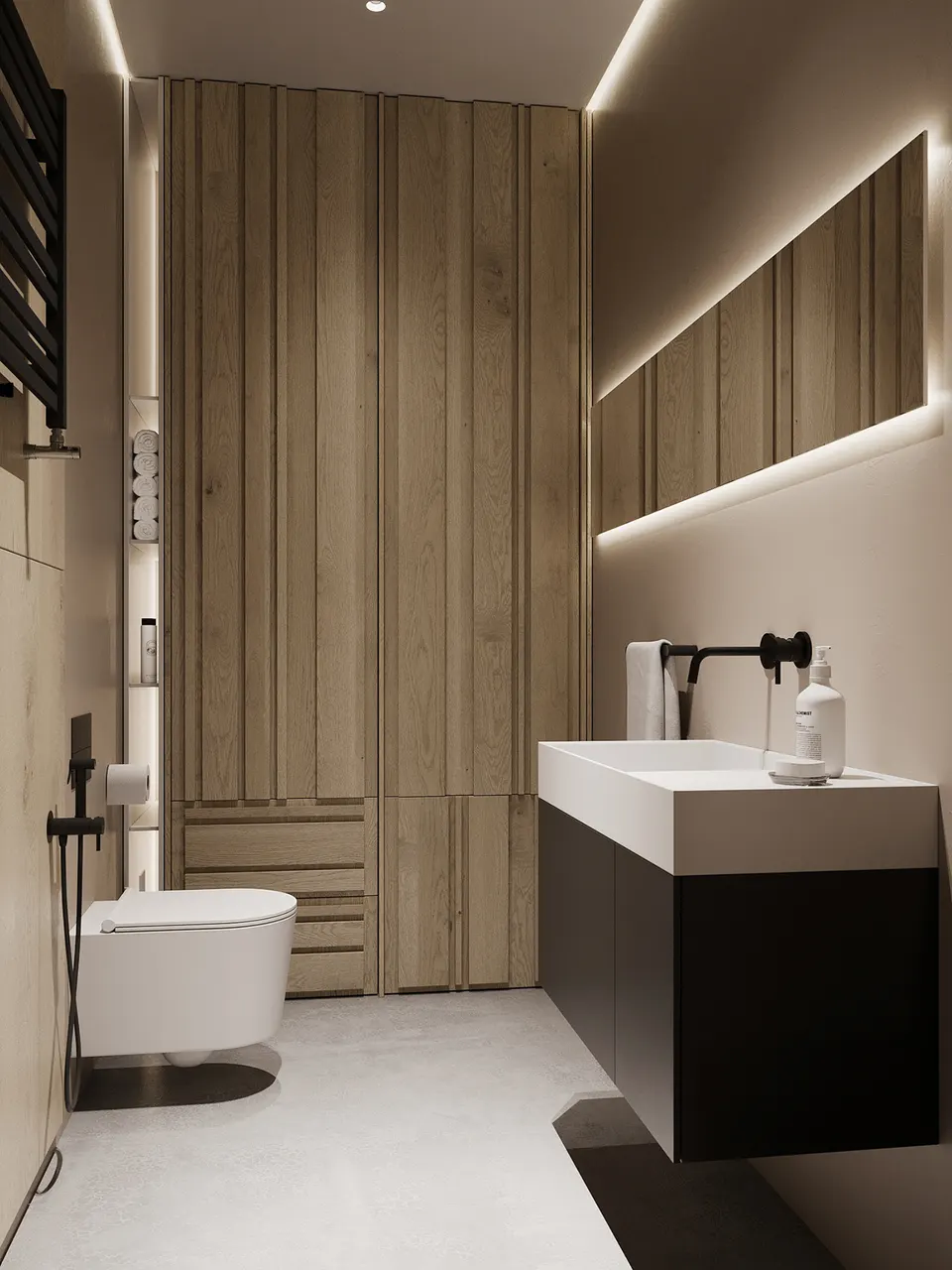 Light Pearl Grey Limestone Cement-Look Porcelain Wall/Floor Tile
