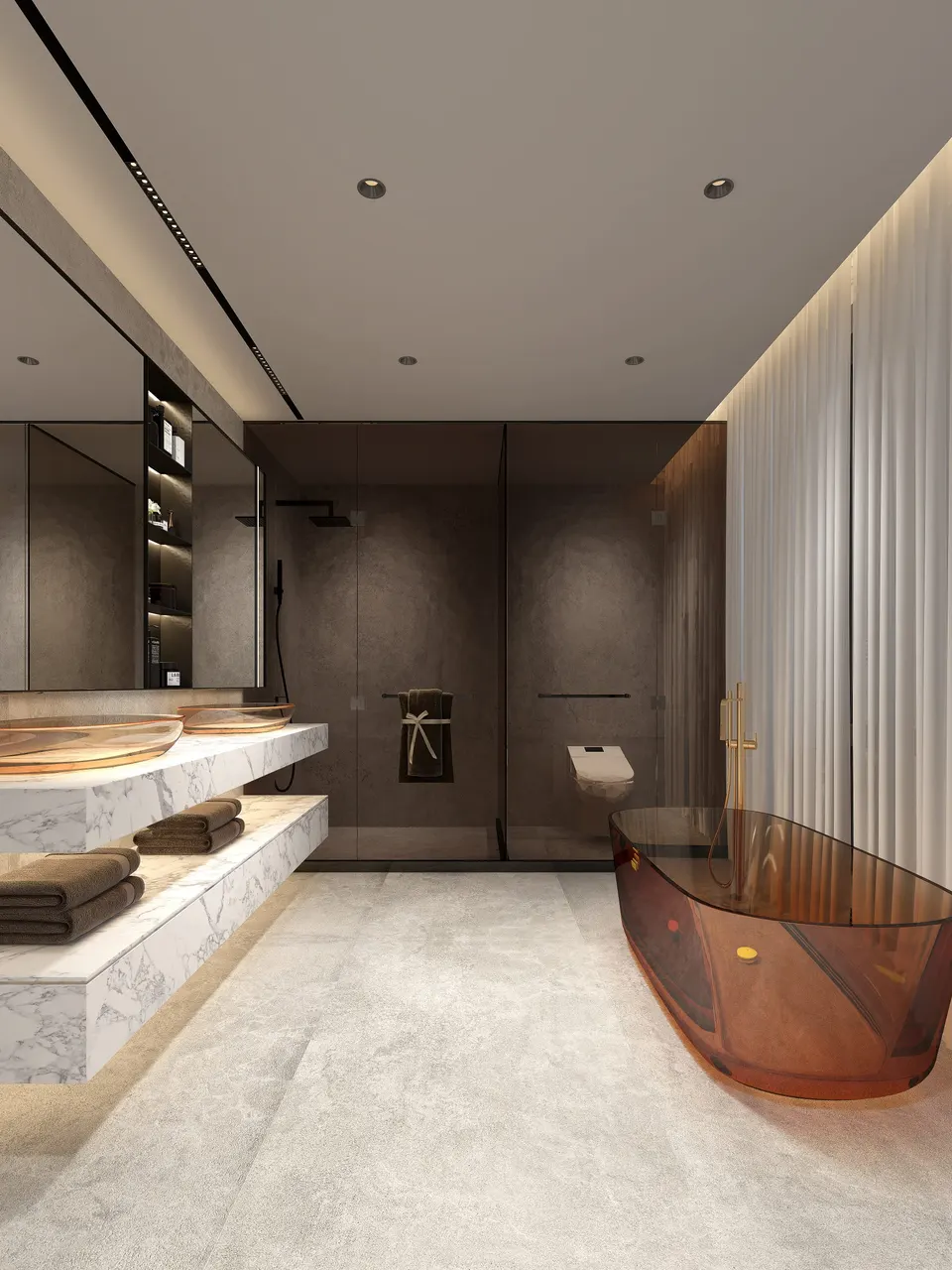 Soft Taupe Greige Limestone-Inspired Coating-Look Porcelain Wall/Floor Tile
