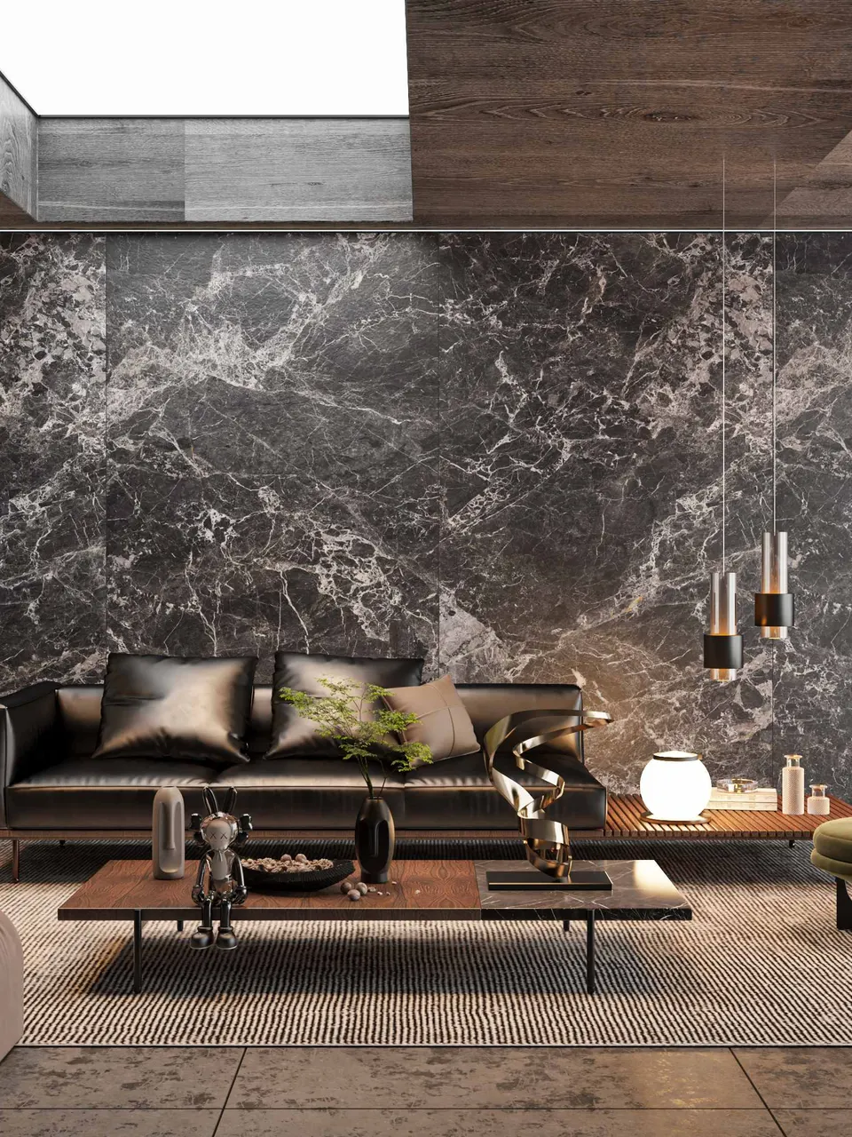 Nero Black Marble-Look Sintered Stone