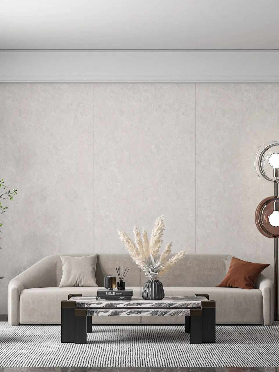 Cloud Light Grey Sandstone-Look Sintered Stone