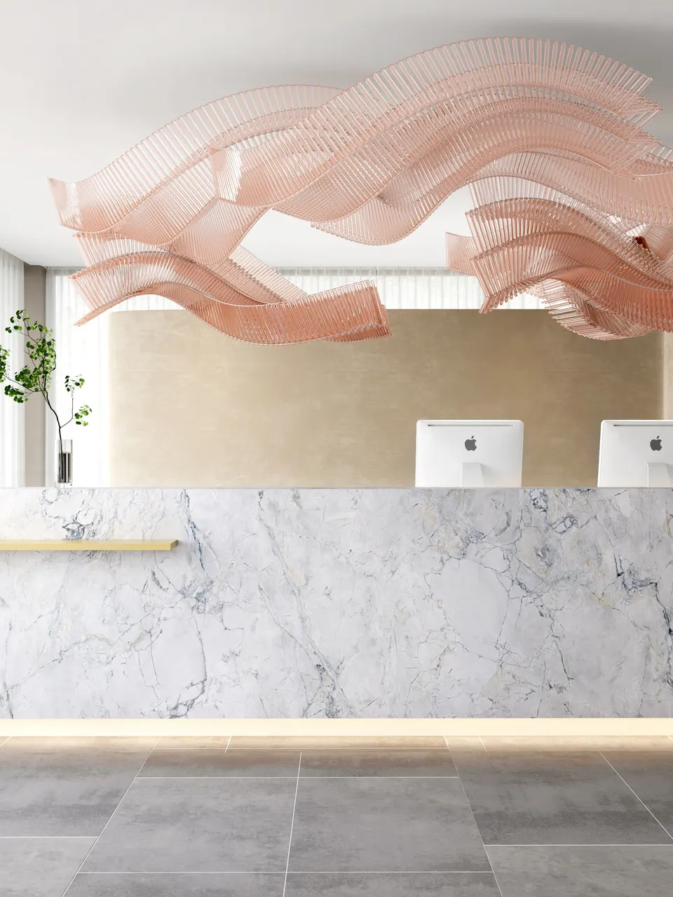 Ice Grey Breccia Marble-Look Sintered Stone