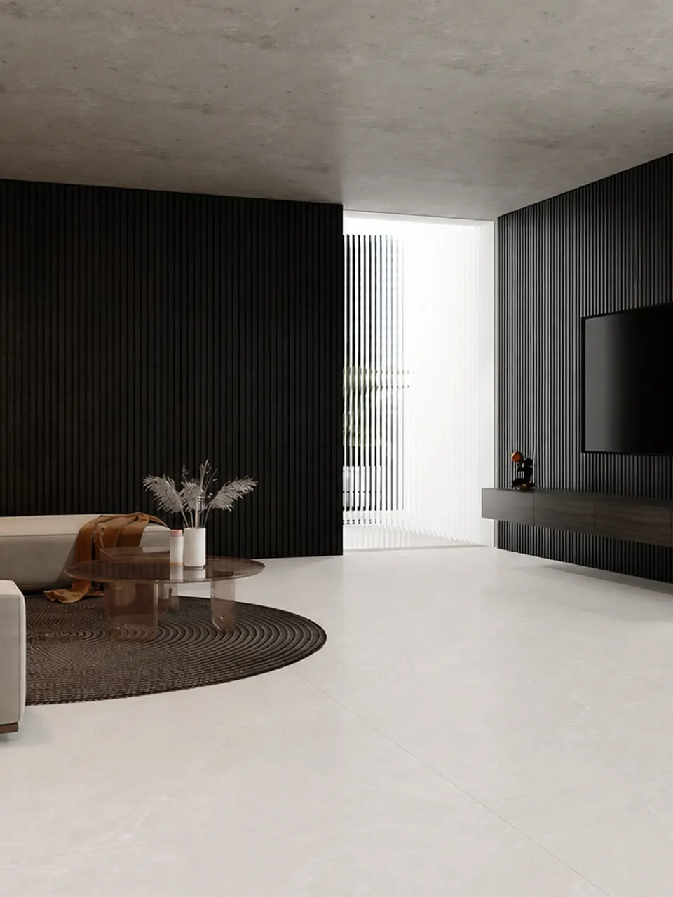 Soft White Carrara Marble-Look Porcelain Tile for Walls and Floors