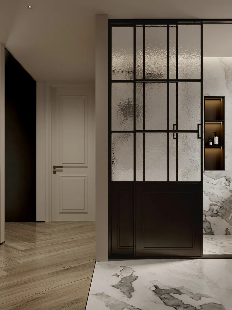 Honey Brown Weathered Oak Wood Look Porcelain Wall and Floor Tile
