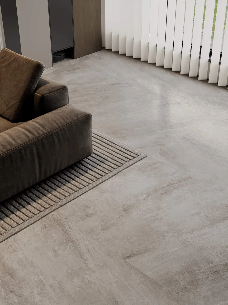 Silver Beige Sandstone-Look Porcelain Wall/Floor Tile