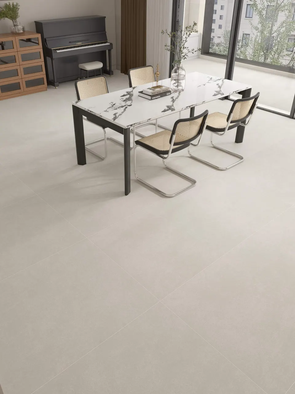 Soft Greige Limestone Wabi-Sabi Rustic Tile for Wall and Floor