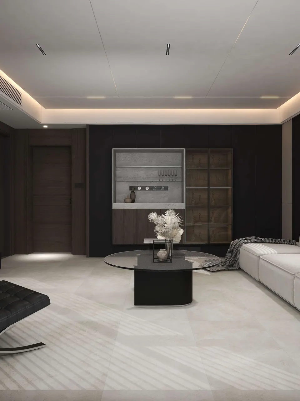 Light Greige Tundra Marble-Look Wall & Floor Porcelain Tile