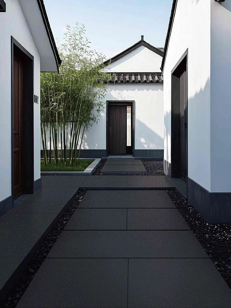 Anthracite Basalt-Look Paving Stone for Outdoor Wall and Floor