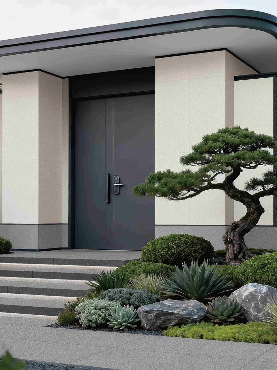 Soft Ivory Limestone-Look Paving Stone for Outdoor Wall and Floor