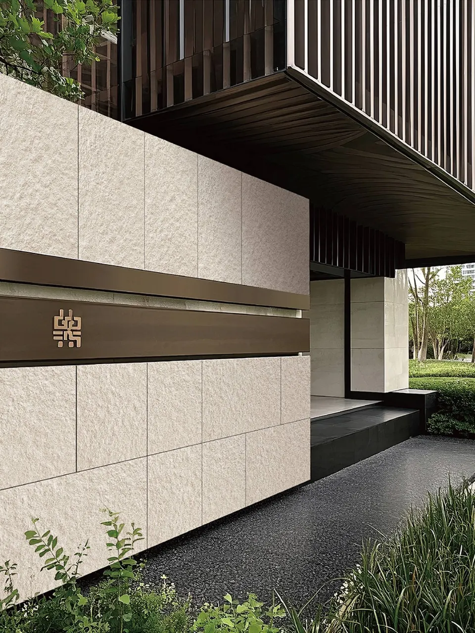 Warm Beige Sandstone-Look Paving Stone for Outdoor Wall and Floor