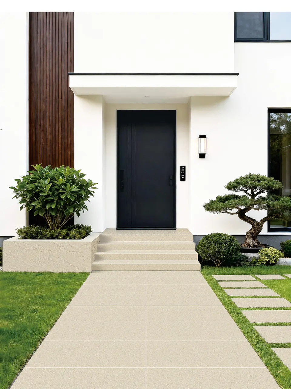 Warm Cream Limestone-Look Paving Stone for Outdoor Wall and Floor