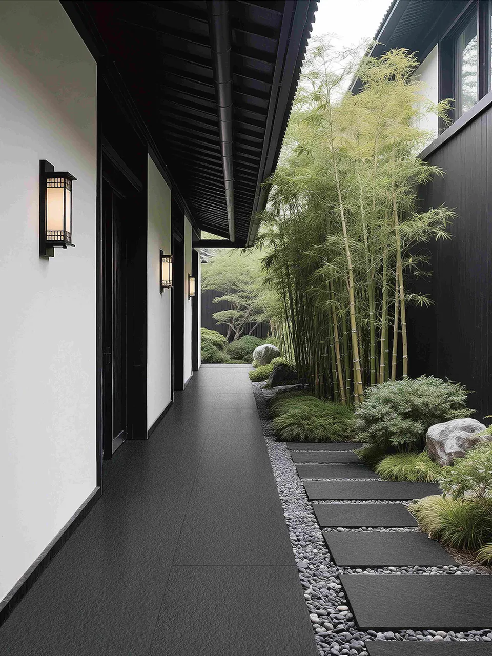 Anthracite Basalt-Look Paving Stone for Outdoor Wall and Floor