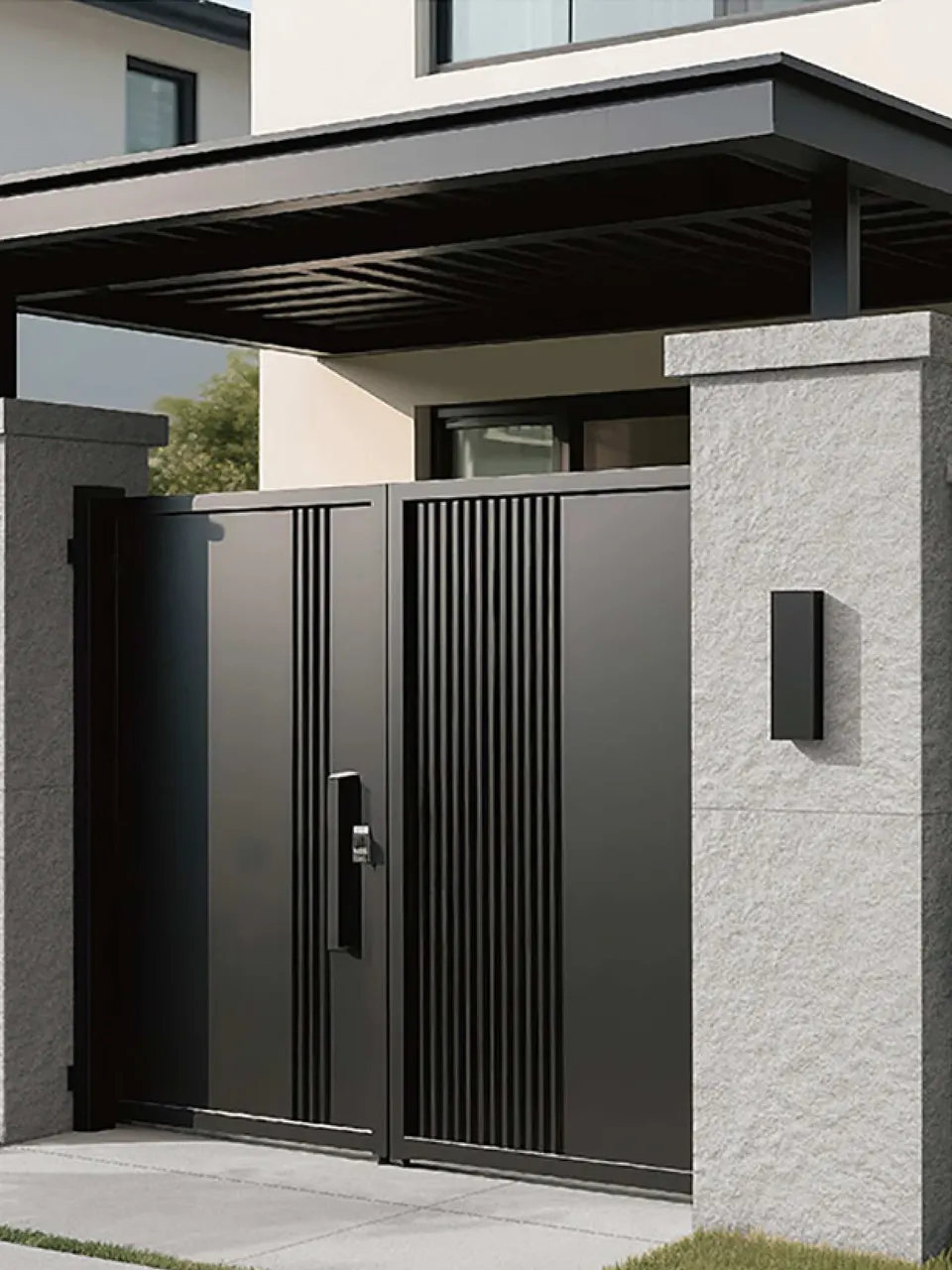 Silver Grey Limestone Stone-Look Outdoor Porcelain Pavers for Wall and Floor