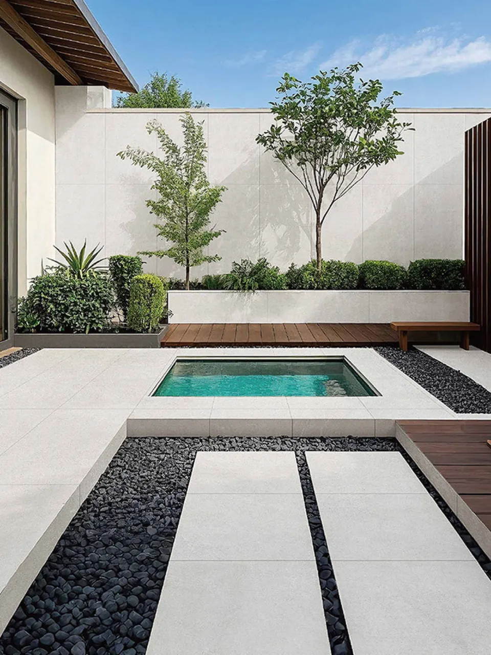 Silver Mist Grey Limestone Stone-Look Outdoor Porcelain Pavers for Wall and Floor