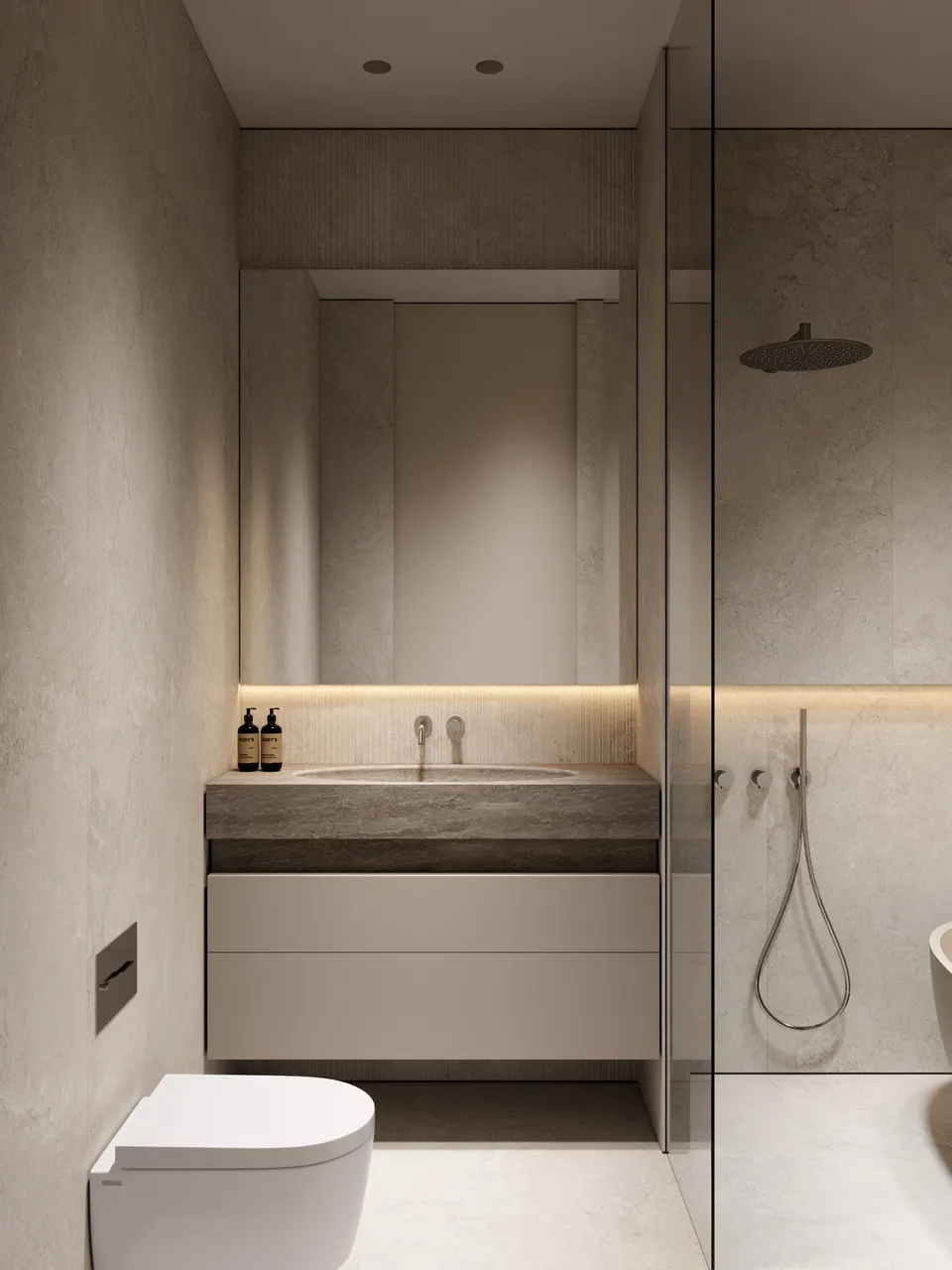 Travatine cross-Look for Wall and Floor