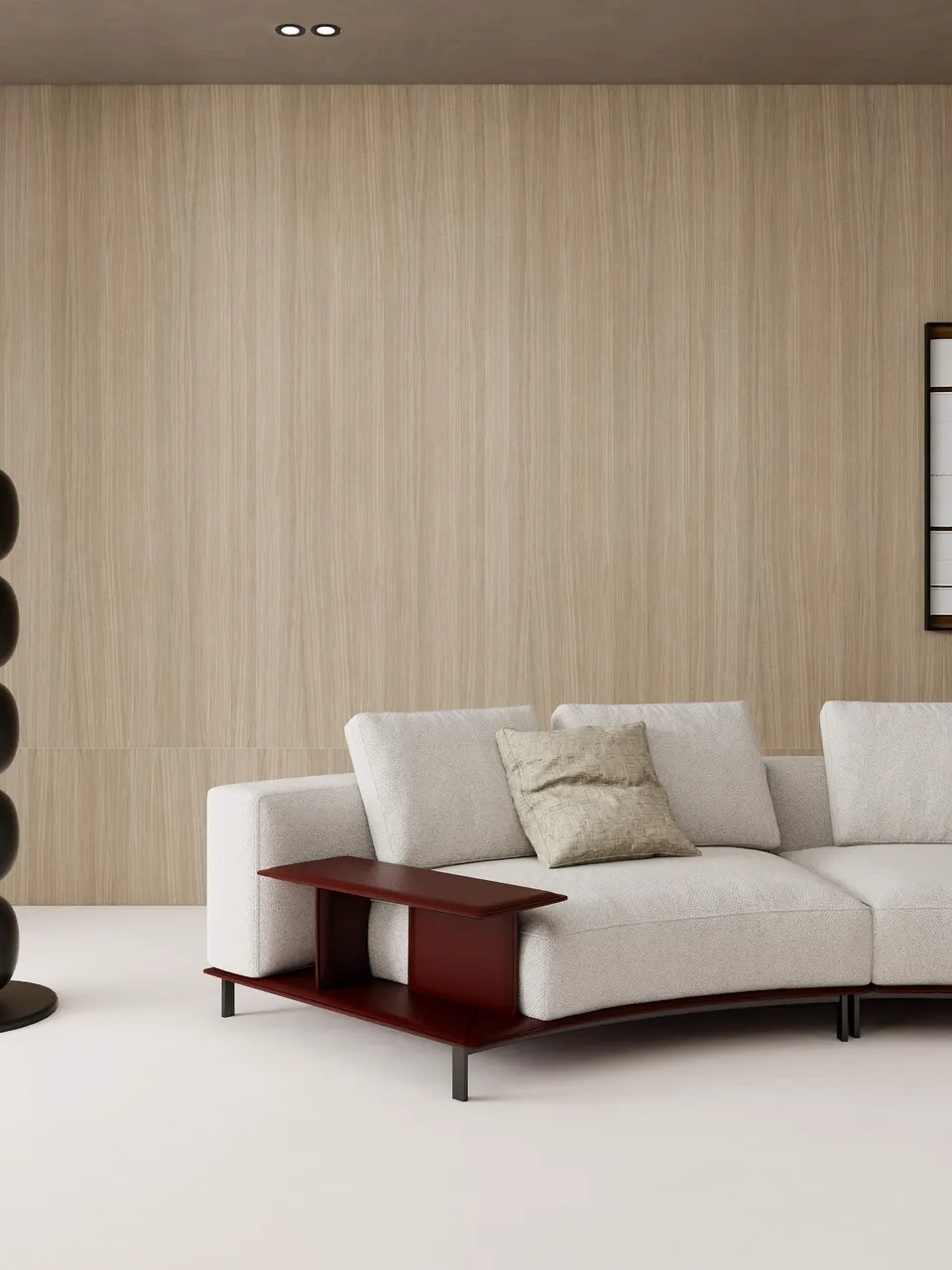 Warm Greige Oak Wood-Look Sintered Stone
