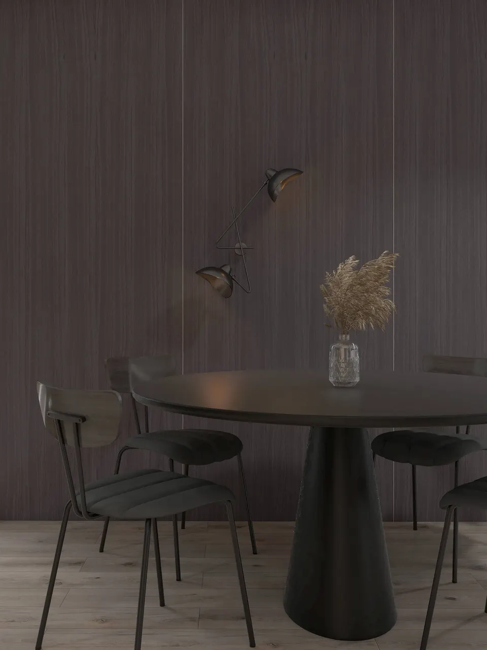 Smoke Grey Oak Wood-Look Sintered Stone