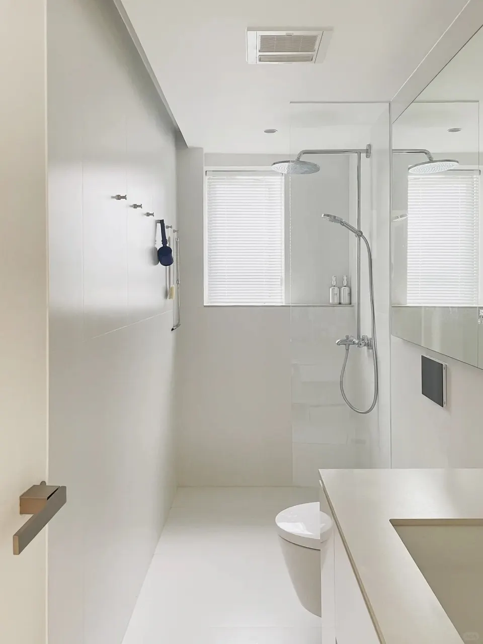 Light Grey Lime Plaster-Look Porcelain Wall/Floor Tile