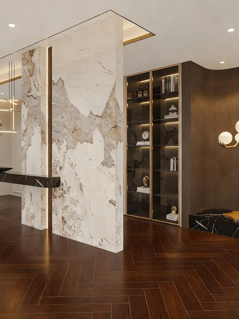 Natural Taupe Ash Wood-Look Porcelain Tile for Wall and Floor